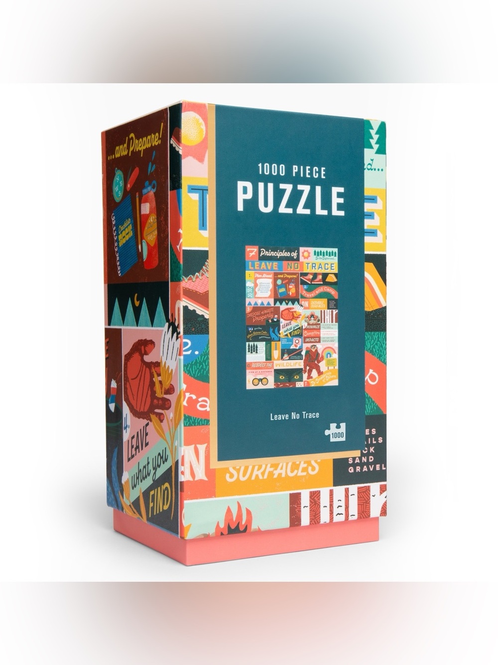 Lantern Press Leave No Trace 1000 Piece Jigsaw Puzzle